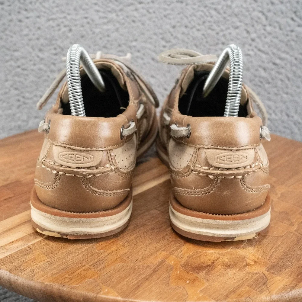 Keen Newport Boat Shoes Leather 1002901 Mens US 7.5 Waterproof Men's